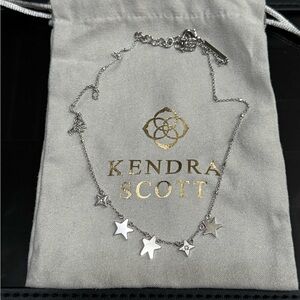 Kendra Scott Silver Star Charm Necklace